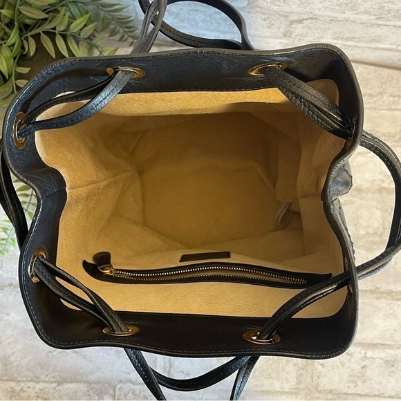 J&M DAVIDSON Rio‎ 07314/141 Women's Leather Shoulder Bag Boho Bohemian Black - Picture 13 of 14